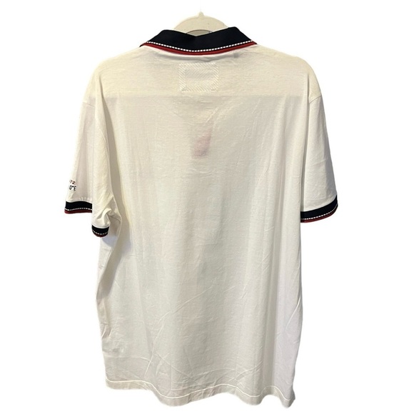 Impulso Mens Yacht Regatta Nautical Zip Collared Polo Shirt Made In Italy Sz XXL - Picture 2 of 9